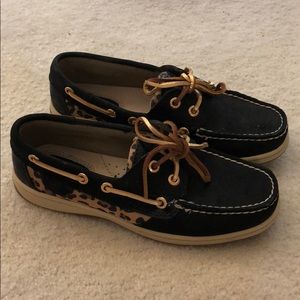 Sperry Top Sider Leopard Print